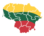 Lietuvos žemėlapis